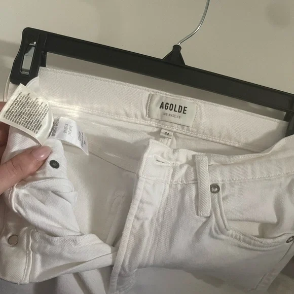 AGOLDE Toni Mid-Rise Straight-Leg Ankle Jeans - Picture 3 of 3